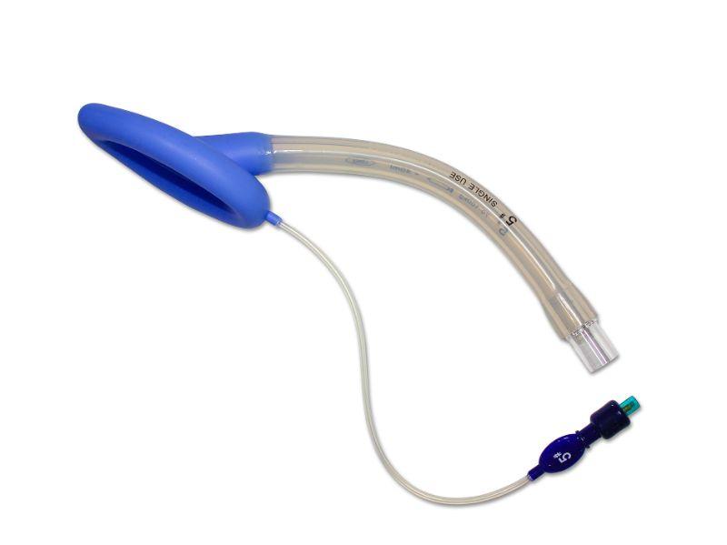 Маска ларингіальна силіконова одноразова, MEDICARE, розмір 5.0